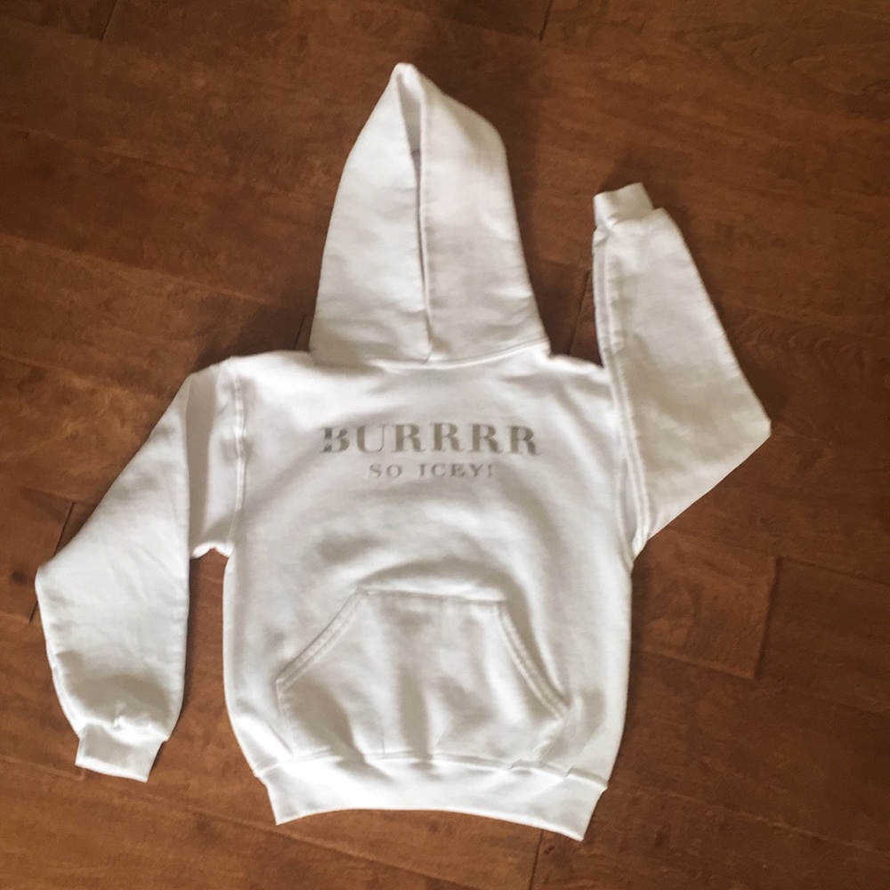 Brian Lichtenberg kids hoodie ‘BURRRR so Icey!’
